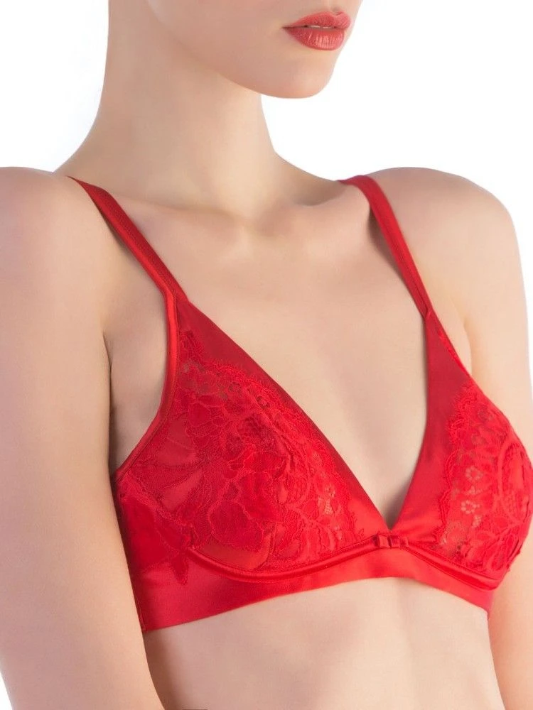 Seta Superior Seide Triangel-BH SPECIALE Von Cotton Club – Bild 3