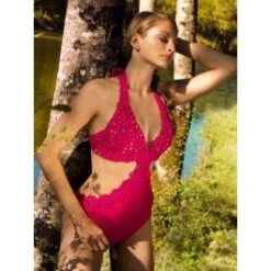 Makramee BĂŒgel Badeanzug CHACHA Von Nicole Olivier