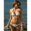 Triangel Bikini BELT EXPLORER WHITE GOLD Von Eniqua