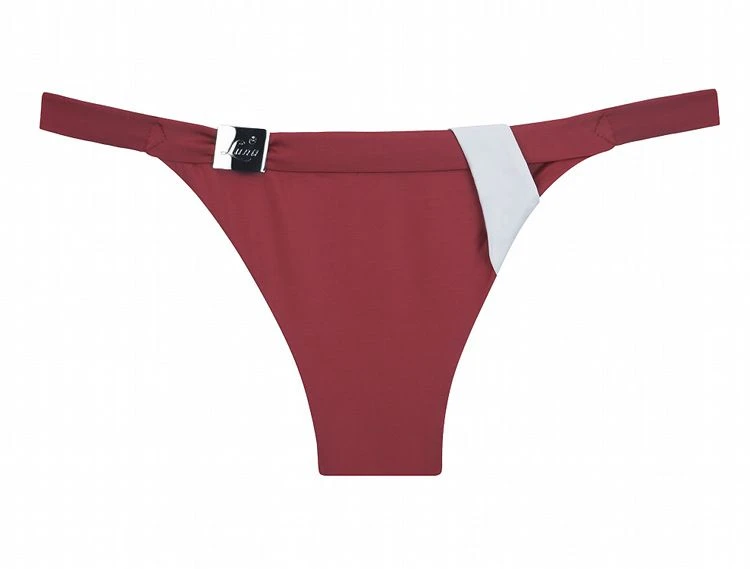 Neckholder Bikini SAILOR Rot Von Luna – Bild 4