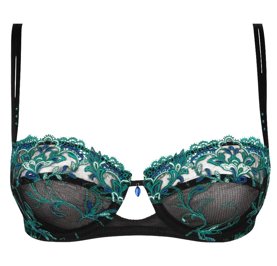 Halbschalen BH SECRETE EMERAUDE Aus Spitze Von Lise Charmel – Bild 3