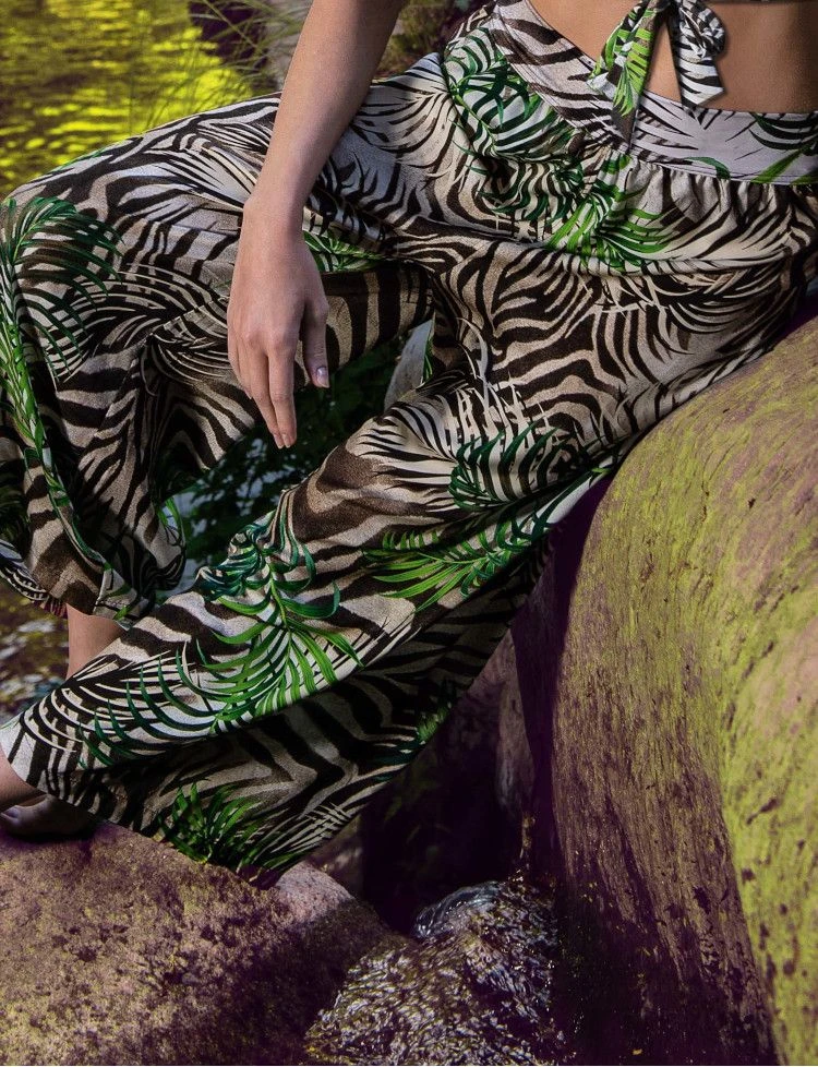 Strand Hose EMOTION Grün Von Nicole Olivier – Bild 3