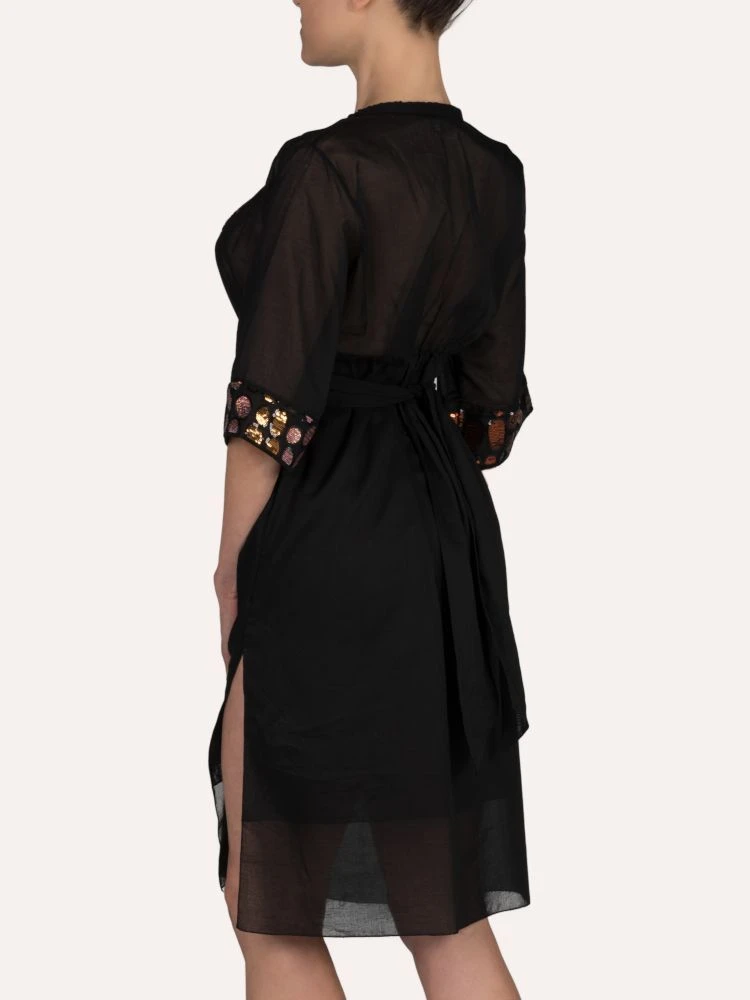 Strandkaftan FRESIA Mit Pailletten Von Cotton Club Mare – Bild 4