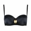 Balconett-BH ELISABETH Mit Kristall-Medaillon Von Escora