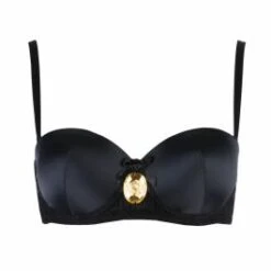 Balconett-BH ELISABETH Mit Kristall-Medaillon Von Escora