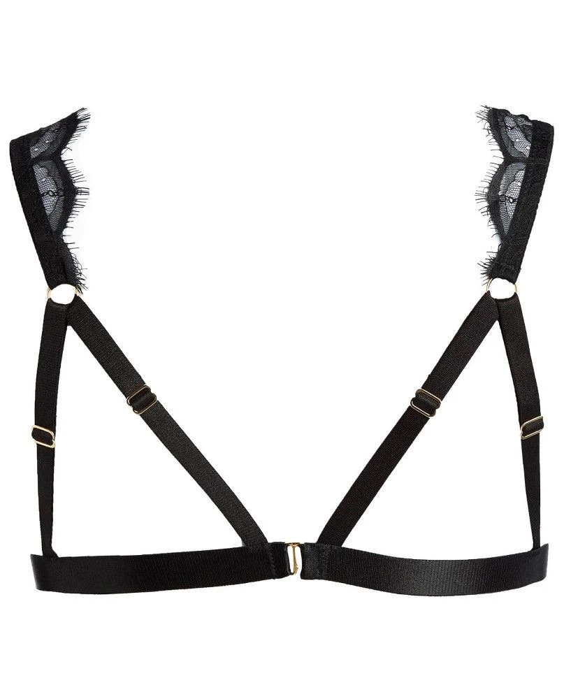 Spitzen Top Mit Bändern DIANA Schwarz Von Diamor – Bild 4