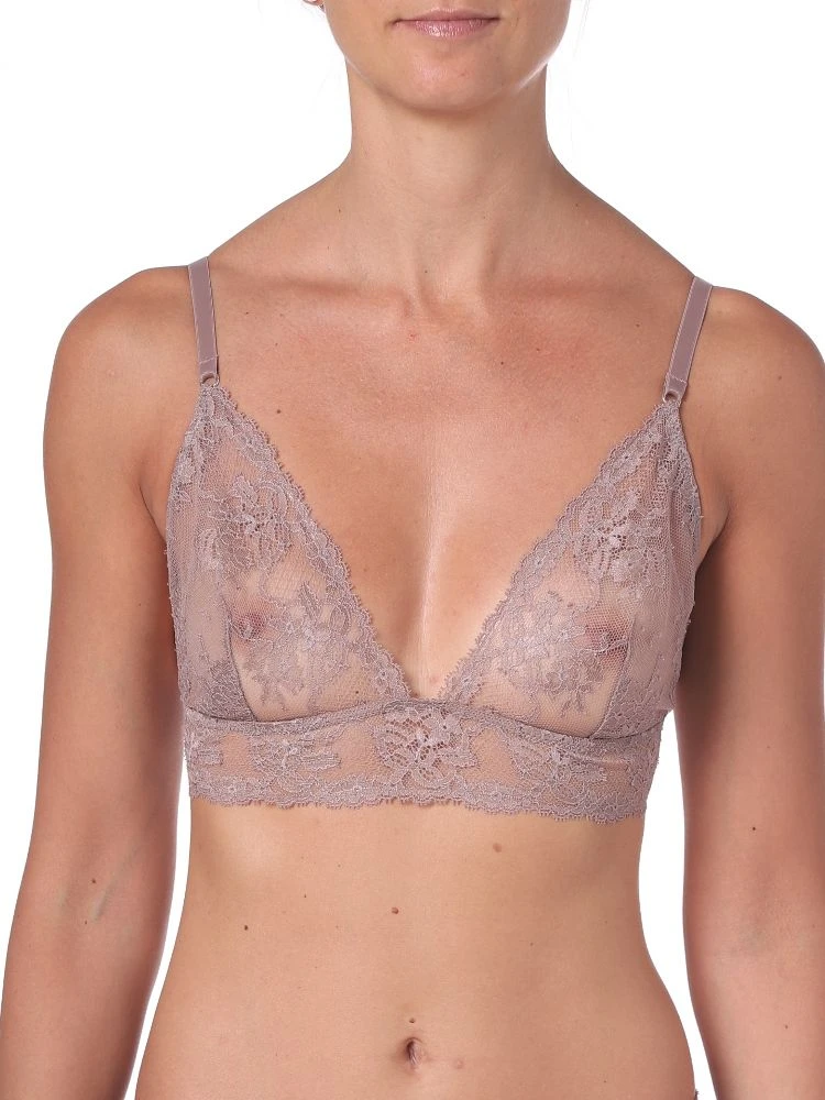 Triangel-BH Bügellos COLETTE Taupe Aus Spitze Von Imec – Bild 3